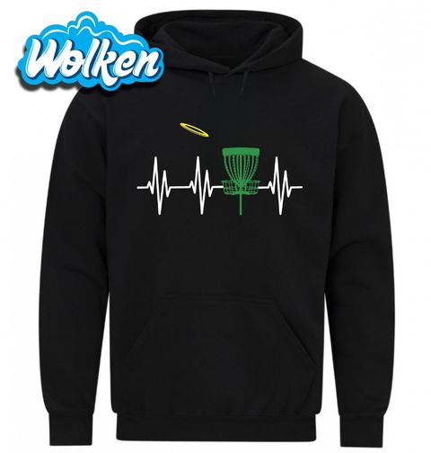 Obrázek produktu Pánská mikina Kardiogram a Discgolf