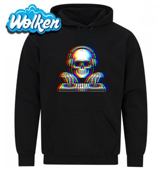 Mikina DJ Kostlivec Glitch Skull DJ.jpg