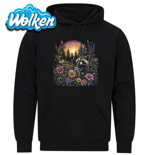 Obrázek produktu Pánská mikina Mýval mezi Květinami