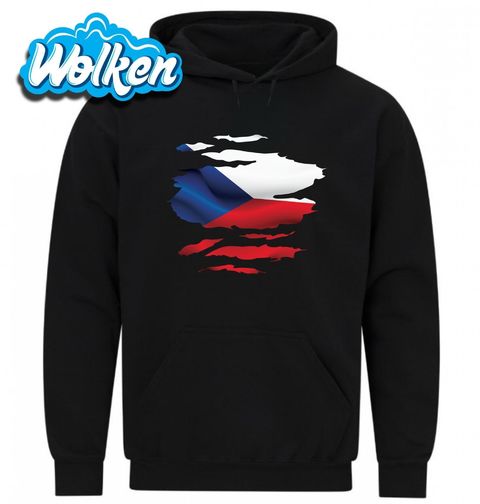 Obrázek produktu Pánská mikina Česká Hrdost Vlajka pod kůží