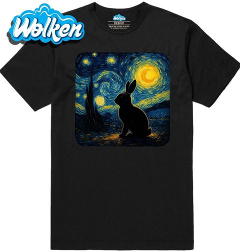 Obrázek produktu Pánské tričko Zajíc ve Hvězdné noci