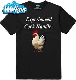 Pánské tričko Zkušená Slepice Experienced Cock Handler.jpg