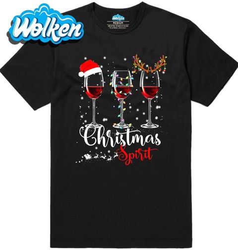 Obrázek produktu Pánské tričko Vánoční Víno Christmas Spirit