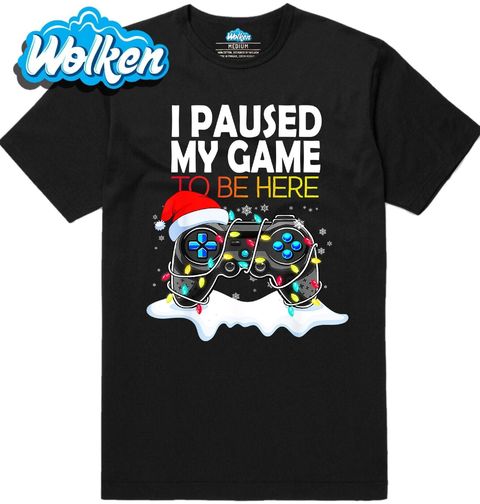 Obrázek produktu Pánské tričko Vánoční Pauza Hráče