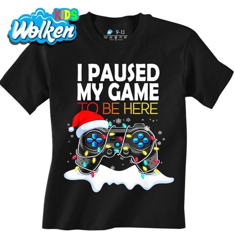 Obrázek produktu Dětské tričko Vánoční Pauza Hráče