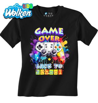 Dětské tričko Konec Hry Zpátky do Školy.jpg