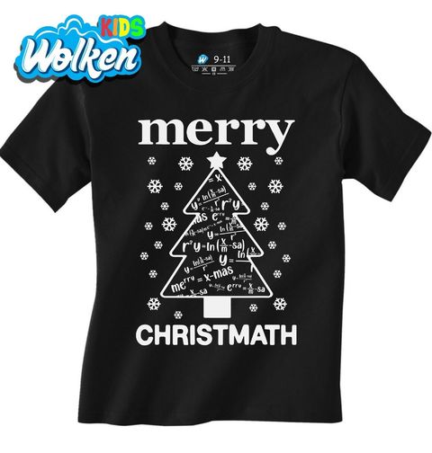 Obrázek produktu Dětské tričko Vánoční Rovnice Merry Christmath