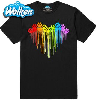 Pánské tričko Srdce z Duhových Tlapek.jpg