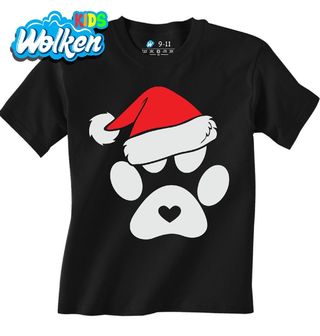 Dětské tričko Vánoční Tlapka v Čepici.jpg