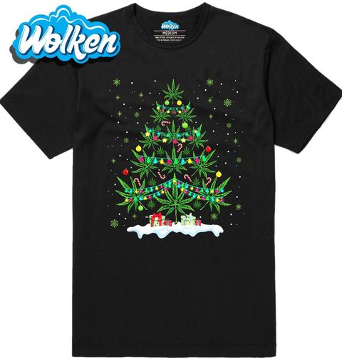 Obrázek produktu Pánské tričko Konopný Vánoční Stromek