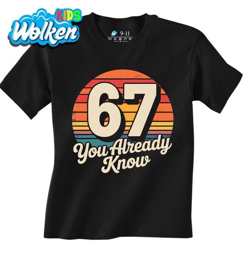 Obrázek produktu Dětské tričko Retro 67 Six Seven You Already Know