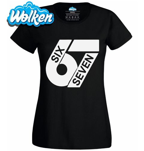 Obrázek produktu Dámské tričko Meme 67 Six Seven