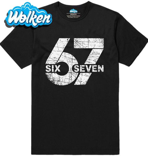 Obrázek produktu Pánské tričko Vintage Číslo 67 Six Seven