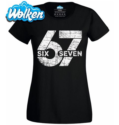 Obrázek produktu Dámské tričko Vintage Číslo 67 Six Seven