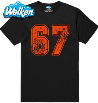 Pánské tričko Halloweenský Meme 67 Six Seven Spider.jpg