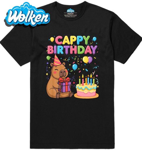 Obrázek produktu Pánské tričko Narozeniny s Kapybarou Cappy Birthday