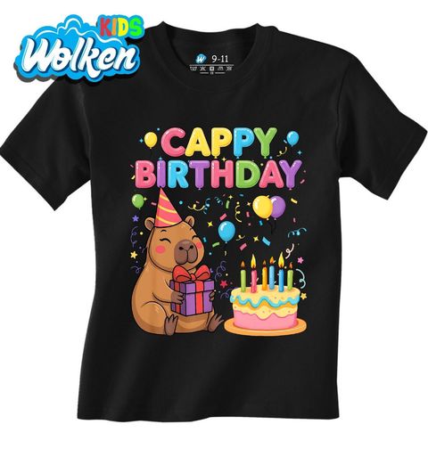 Obrázek produktu Dětské tričko Narozeniny s Kapybarou Cappy Birthday