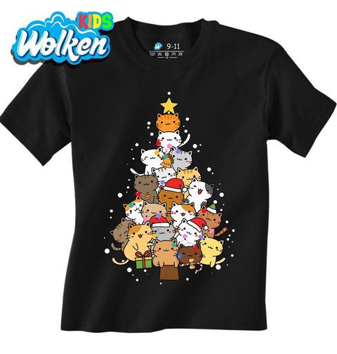 Obrázek produktu Dětské tričko Kočičí Stromeček