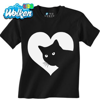 Dětské tričko Kočičí Stín v Srdci.jpg