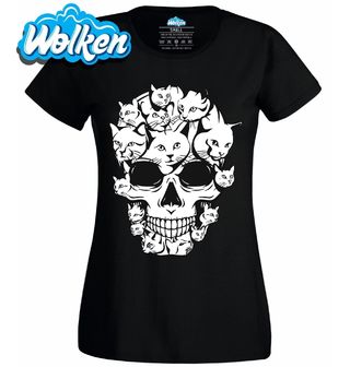 Dámské tričko Lebka z Koček.jpg