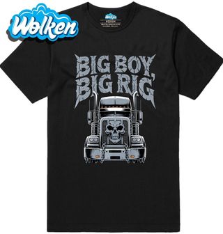 Pánské tričko Velkej chlap, velkej stroj Big Boy, Big Rig.jpg