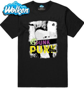 Pánské tričko Punk Žije Punk Is Alive.jpg