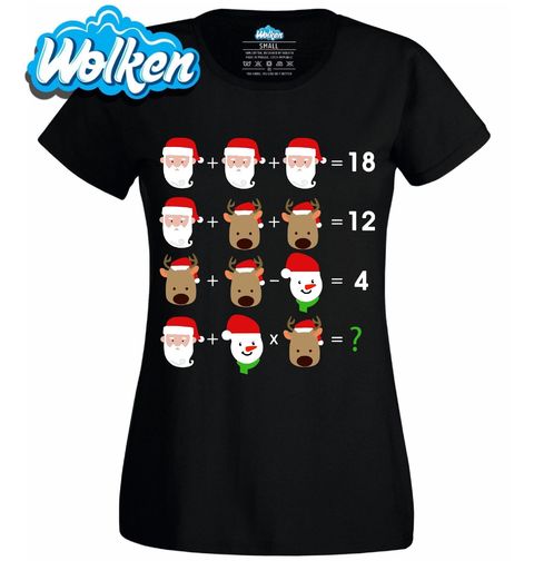 Obrázek produktu Dámské tričko Vánoční Rovnice