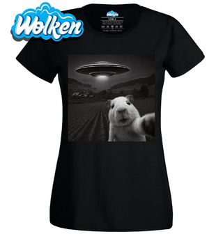 Dámské tričko Únos Morčete UFO.jpg