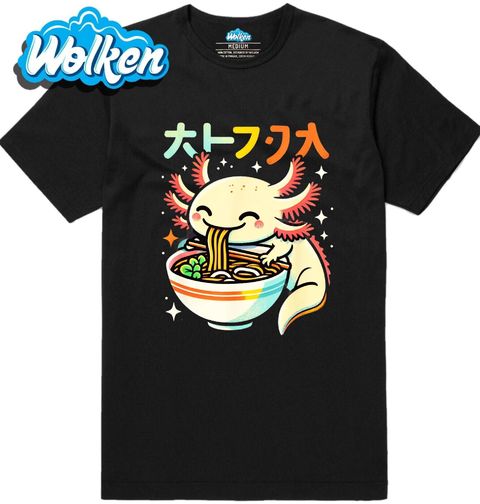 Obrázek produktu Pánské tričko Axolotl s Miskou Ramen Nudlí