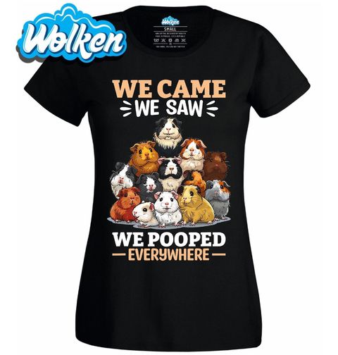 Obrázek produktu Dámské tričko Zlobivá Morčata domácí