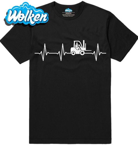 Obrázek produktu Pánské tričko Kardiogram a Vysokozdvižný Vozík