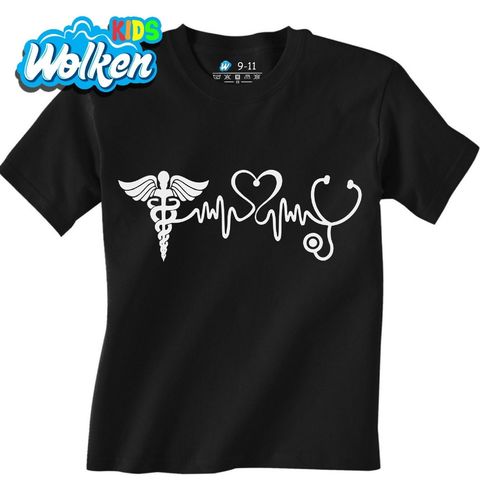 Obrázek produktu Dětské tričko Kardiogram Zdravotnictví