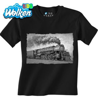 Dětské tričko Parní Lokomotiva Big Boy 4014.jpg