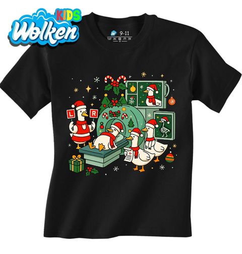 Obrázek produktu Dětské tričko Vánoční Rentgen Husy