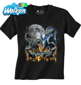 Dětské tričko Velociraptoři za Svitu Měsíce.jpg