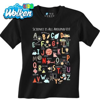 Dětské tričko Vědecká abeceda Science Is All Around Us!.jpg