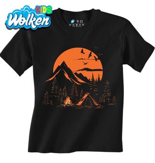 Dětské tričko Táborák při Západu Slunce.jpg