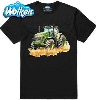 Pánské tričko Zelený Traktor na Poli.jpg