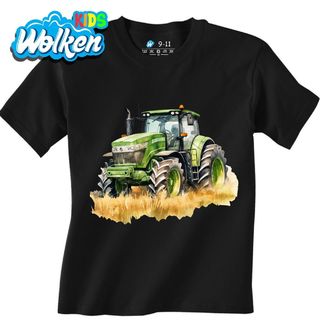Dětské tričko Zelený Traktor na Poli.jpg
