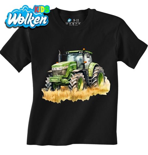 Obrázek produktu Dětské tričko Zelený Traktor na Poli