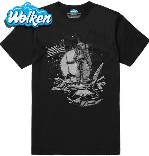 Obrázek produktu Pánské tričko Astronaut První krok na Měsíci