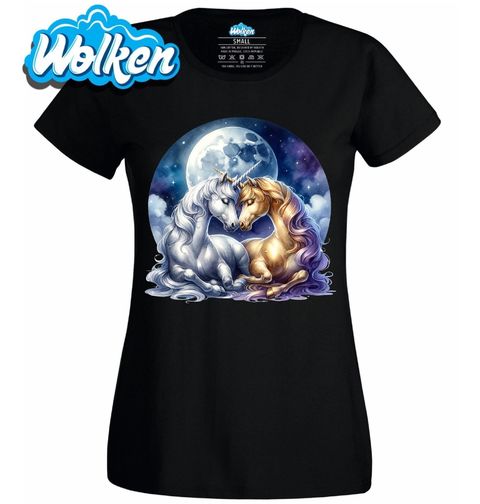 Obrázek produktu Dámské tričko Zamilovaní Jednorožci