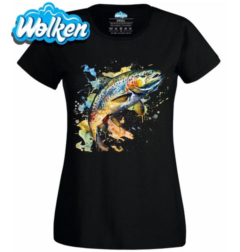 Obrázek produktu Dámské tričko Pstruh duhový Trout