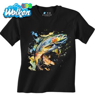 Dětské tričko Pstruh duhový Trout.jpg