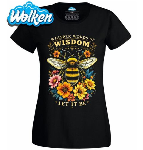 Obrázek produktu Dámské tričko Včela Moudrosti Nech To Být Let it be