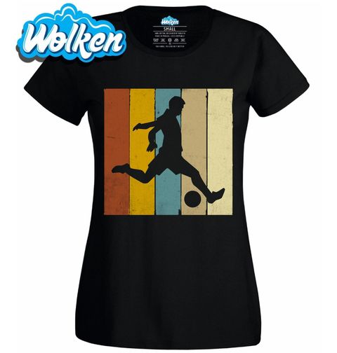 Obrázek produktu Dámské tričko Retro Hráč Fotbalu