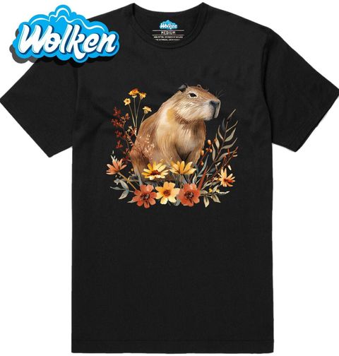 Obrázek produktu Pánské tričko Kapybara mezi Květy