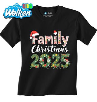 Dětské tričko Rodinné Vánoce Family Christmas 2025.jpg