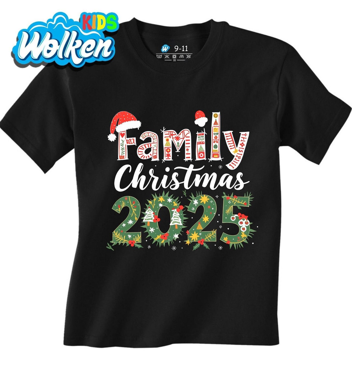 Dětské tričko Rodinné Vánoce Family Christmas 2025.jpg