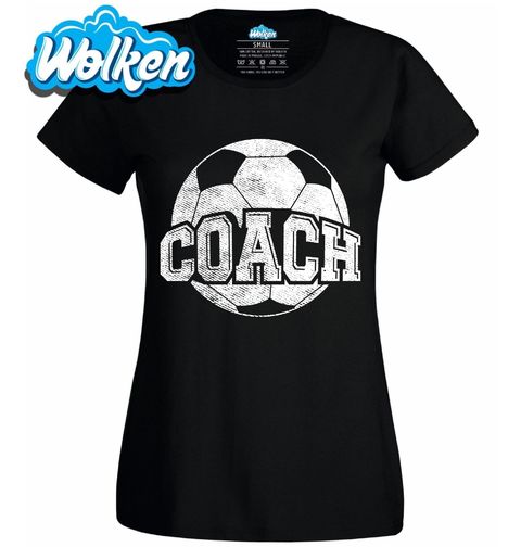 Obrázek produktu Dámské tričko Fotbalový Trenér COACH